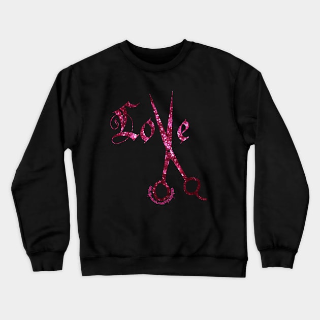 Hair Love Crewneck Sweatshirt by Wicked9mm